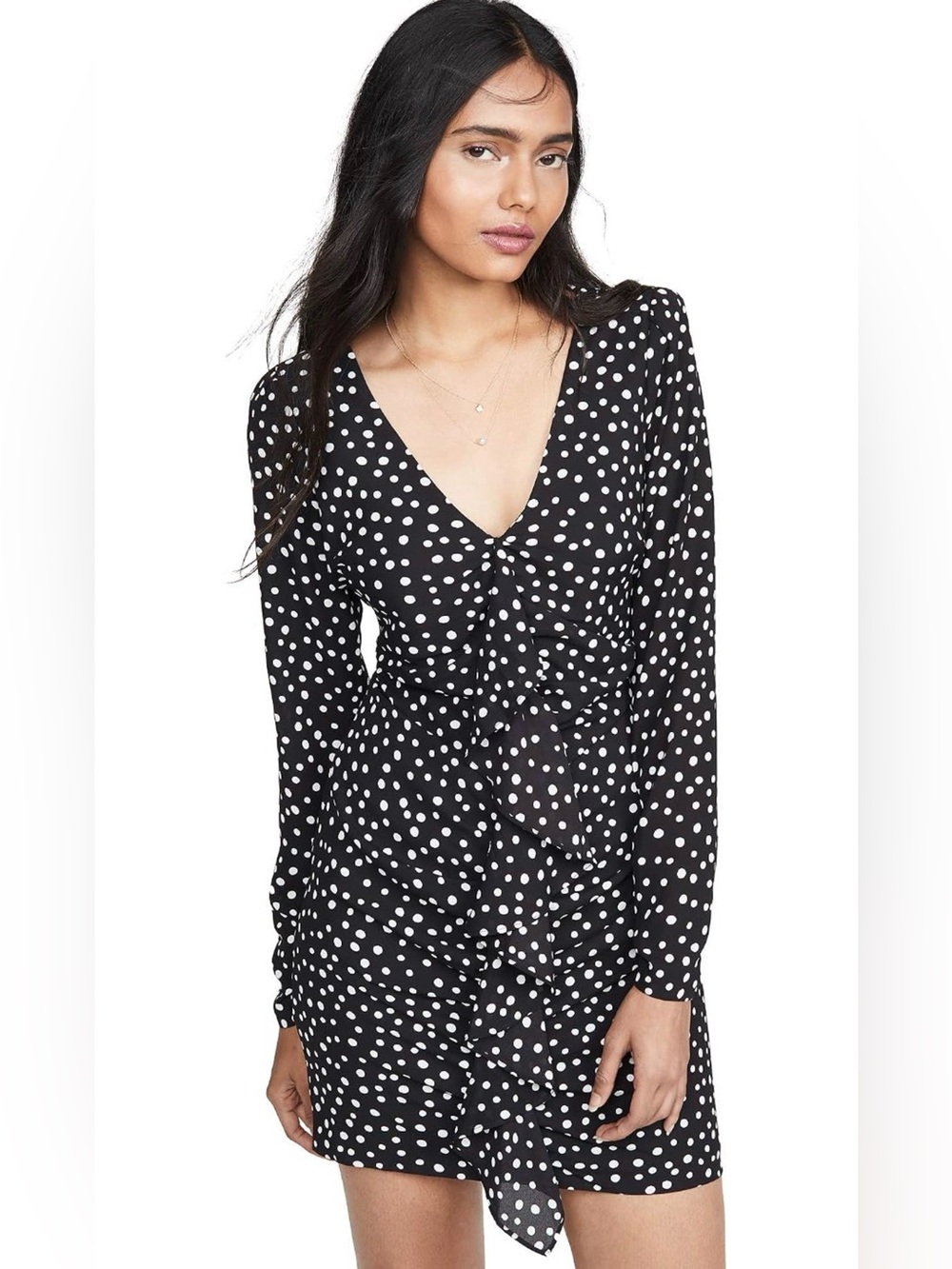 Likely Black Dress with White Polka Dots
NWT
Size 0